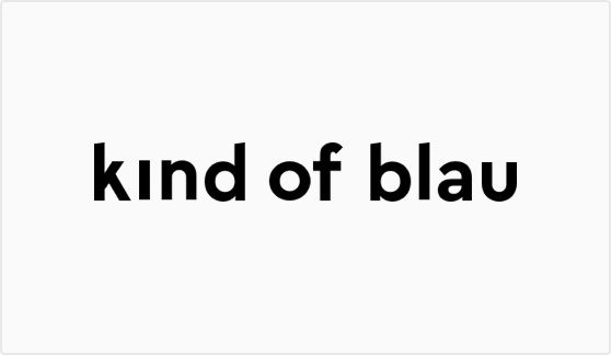 kind of blau logo